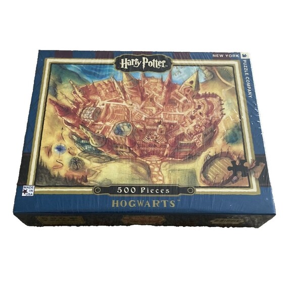 Harry Potter Hogwarts 500 Piece Jigsaw New York Puzzle Company BRAND NEW Sealed - Picture 2 of 7